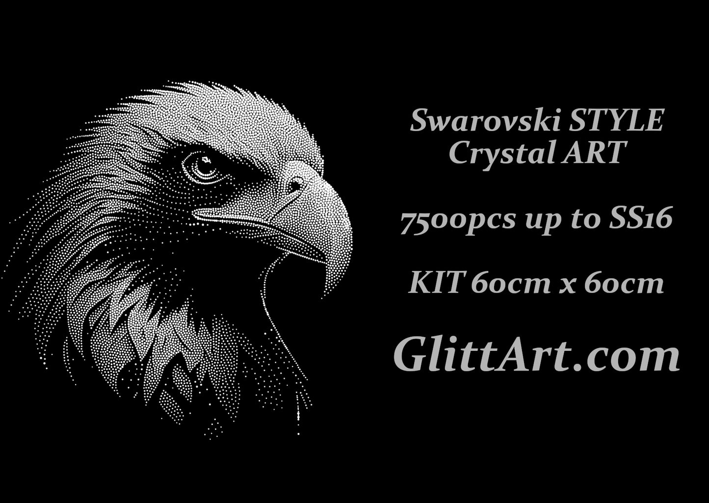 Crystal ART, DIGITAL file for DIY crystals rhinestone diamond art painting on glass frame, adults, craft wall Art Decor on glass. Swarovski STYLE.